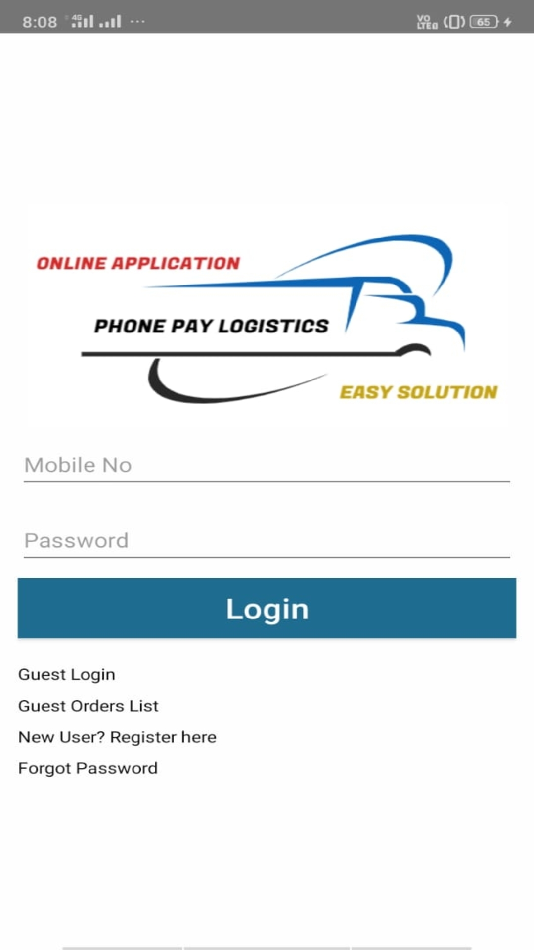 	
Phone Pay logistics